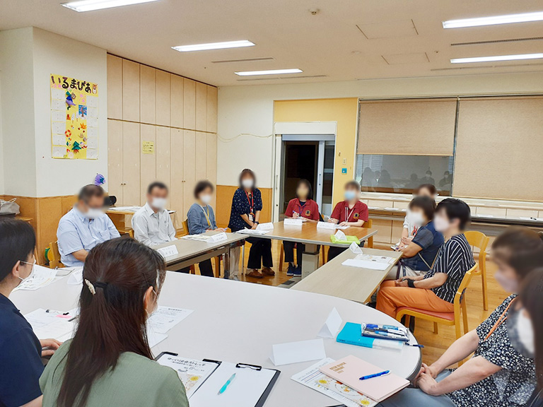 地域のケアマネジャーとの情報交換会