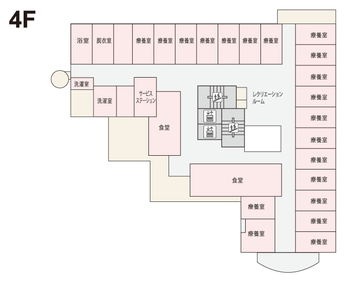 ゆりの木4階