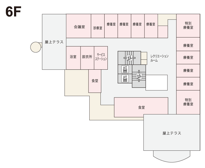 ゆりの木6階